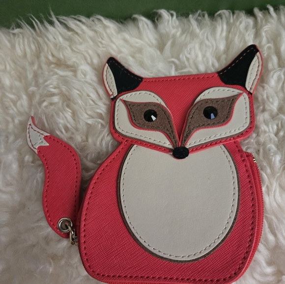 Kate Spade Blaze A Trail Fox Coin Purse/Cardholder. EUC. - Picture 3 of 4
